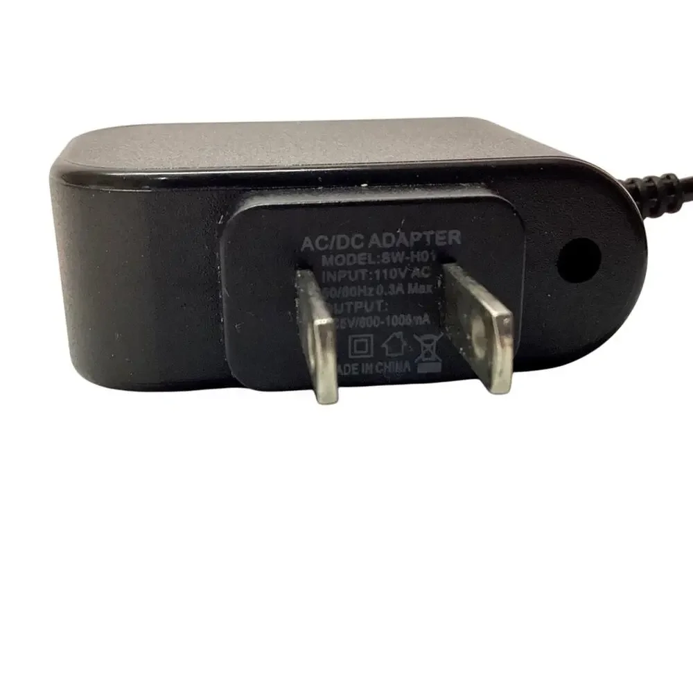 SW (1A) Universal Micro-USB Wall Charger / Adapter - Black (SW-H01)